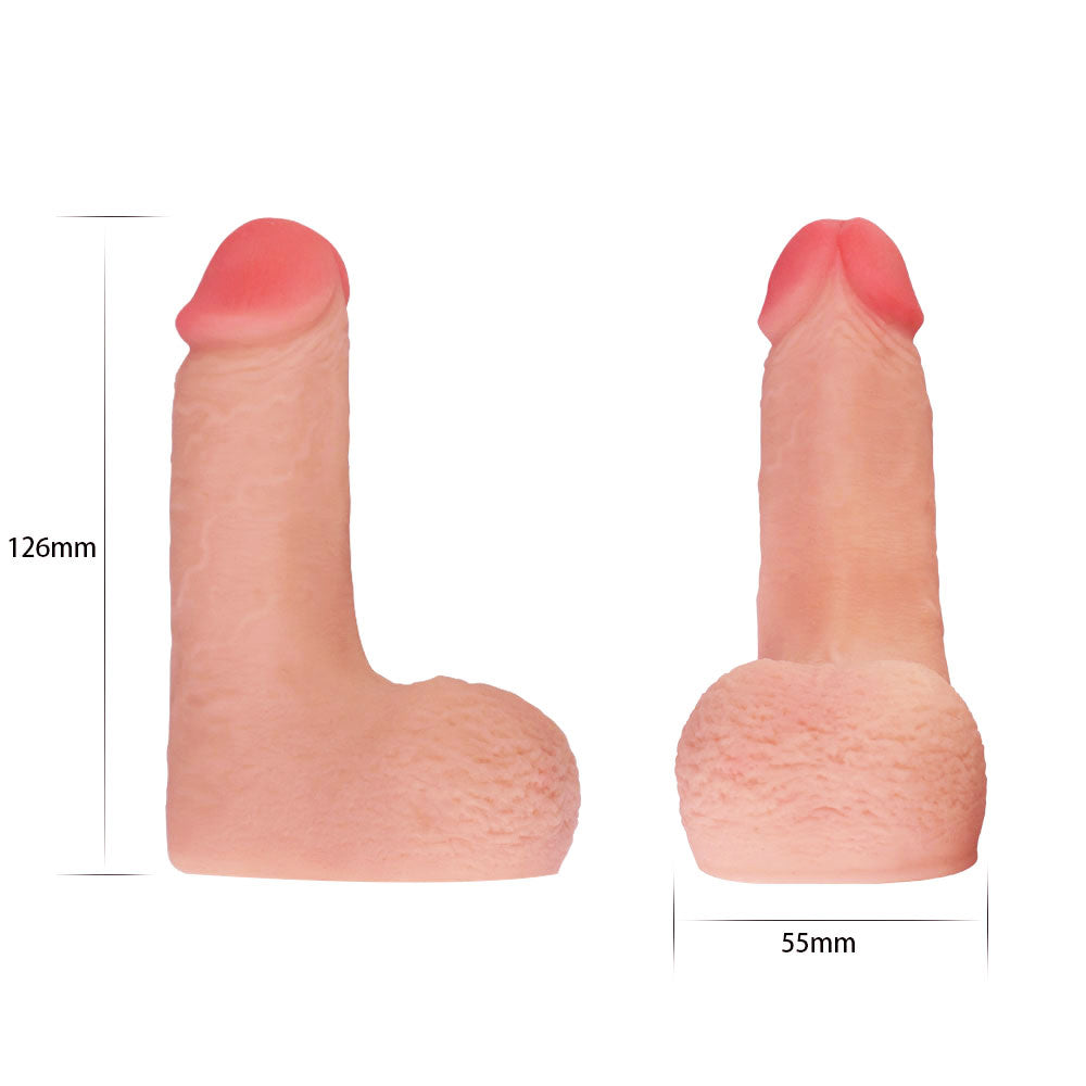 Skinlike Limpy Cock 5 - Flesh 5 Inch Packer-LV312001