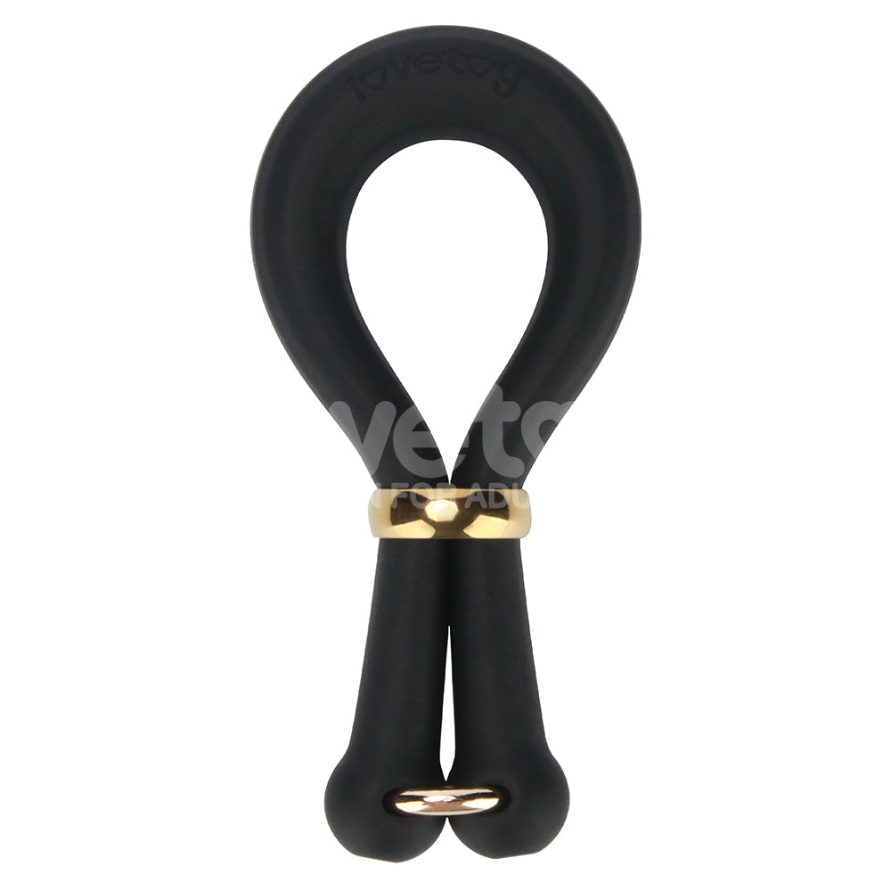 Pinnacle Pro Anyfit Stretcher - Black Adjustable Cock Ring-LV443031
