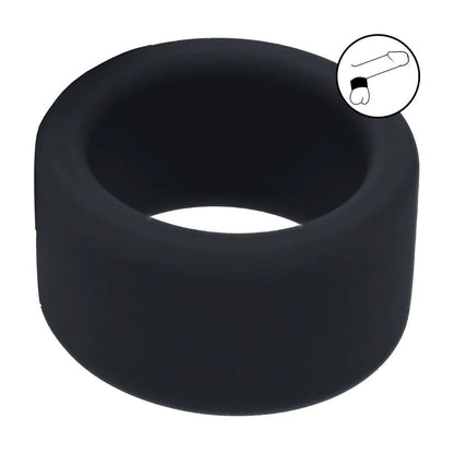 LEVELZ Liquid Silicone Ball Strap - M - Black - Black Ball Strap-LVL01-0018BLK