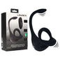 LEVELZ Remote Controlled Vibrating TriO Cock Ring with Prostate Stimulator - Black USB Rechargeable Vibrating Cock Ring with Anal Plug-LVL03-0032BLK