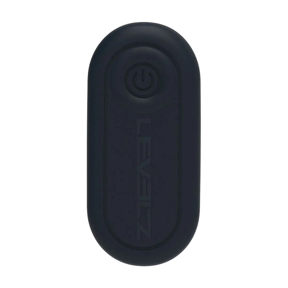 LEVELZ Dual Vibrating Prostate Stimulator with Cock Ring - Black USB Rechargeable Vibrating Butt Plug with Cock Ring-LVL03-0043BLK