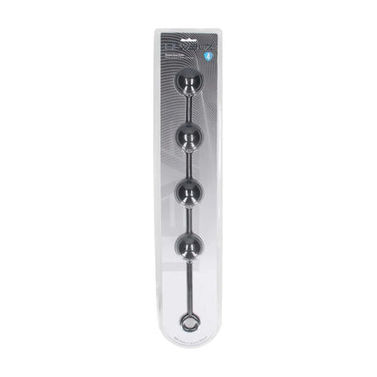 LEVELZ Round Anal Balls - XL - 50mm - Black 46.5 cm XL Anal Beads-LVL04-0004BLK