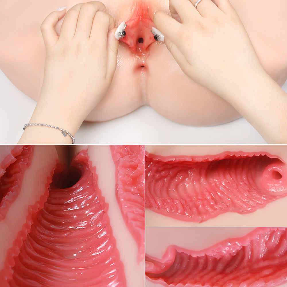 Kokos Big Hip Vanilla 004 - Flesh Missionary Style Masturbator-M01-003-13D