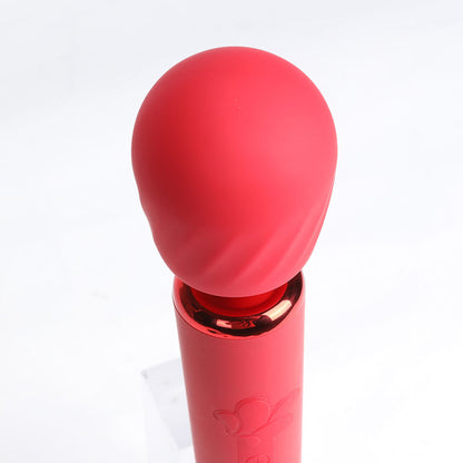 Maia NALA - Red - Red 30 cm USB Rechargeable Massage Wand-MA23-08-RED