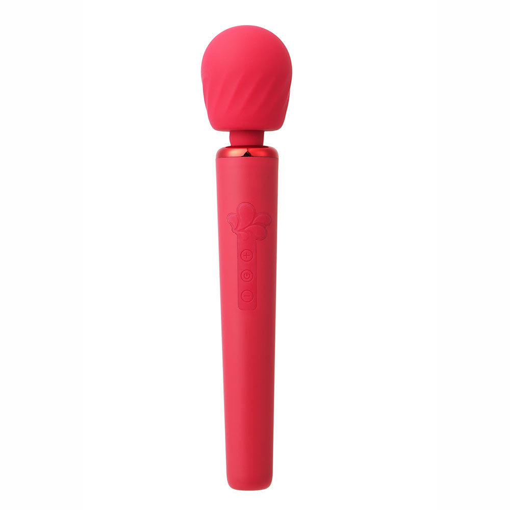 Maia NALA - Red - Red 30 cm USB Rechargeable Massage Wand-MA23-08-RED