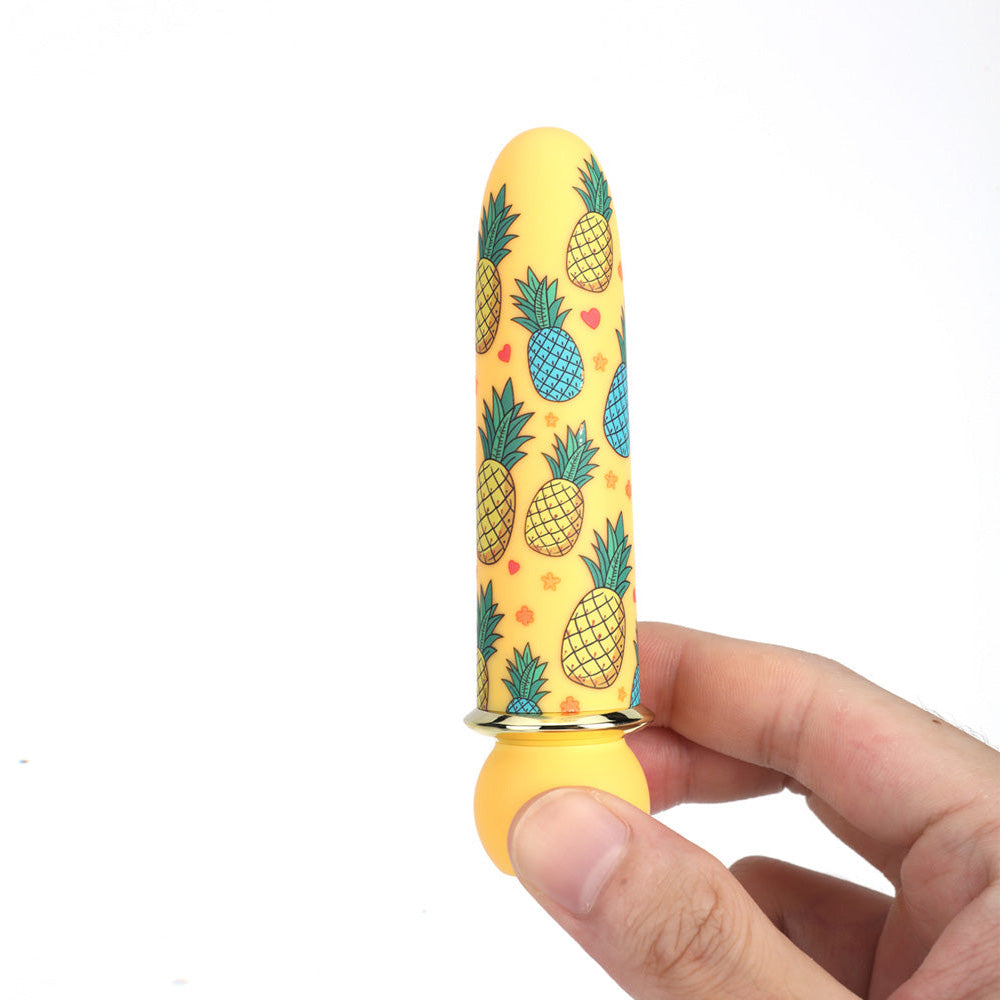 Maia KONA - Pineapple Yellow 10 cm USB Rechargeable Powerful Bullet - MA24-01-PA