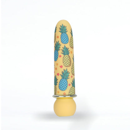 Maia KONA - Pineapple Yellow 10 cm USB Rechargeable Powerful Bullet - MA24-01-PA