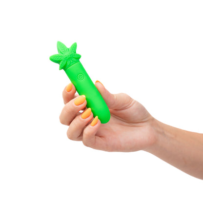 Maia STONI - 420 Green 11.1 cm USB Rechargeable Bullet-MA24-09
