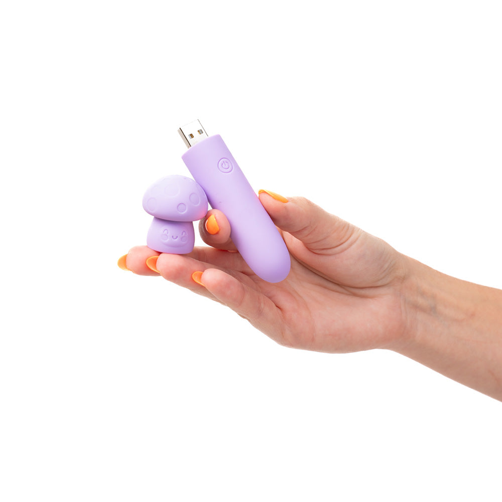 Maia HAPPI - Purple 11.1 cm USB Rechargeable Bullet-MA24-10