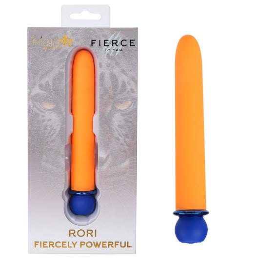 Maia RORI - Orange - Orange 15.2 cm USB Rechargeable XL Bullet-MA24-17-ORANGE