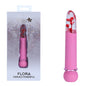Maia FLORA - Pink - Pink 12.7 cm USB Rechargeable Powerful Bullet - MA26-01-PINK