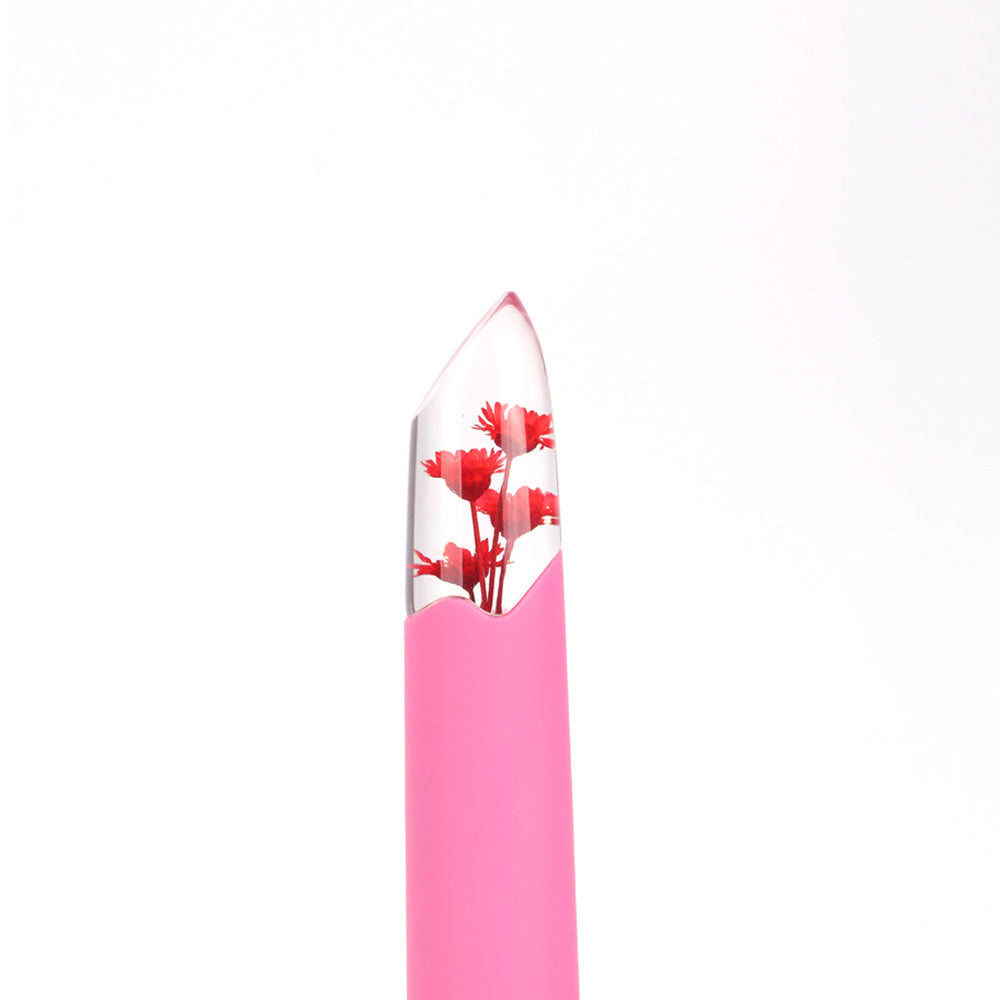 Maia FLORA - Pink - Pink 12.7 cm USB Rechargeable Powerful Bullet - MA26-01-PINK