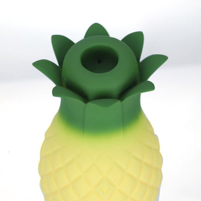 Maia ALOHA - Yellow/Green USB Rechargeable Vibrating & Sucking Stimulator - MA26-02