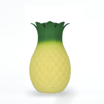 Maia ALOHA - Yellow/Green USB Rechargeable Vibrating & Sucking Stimulator - MA26-02