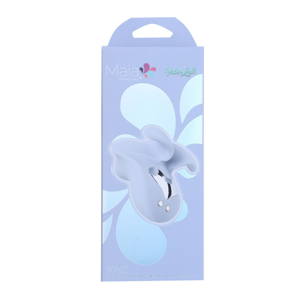 Maia KIKO - Lilac USB Rechargeable Vibrating Finger Stimulator - MA26-10