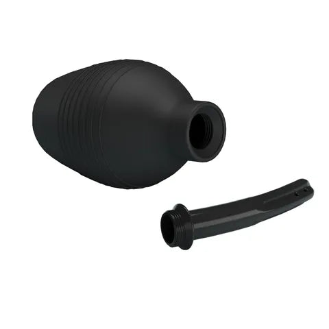 MR PLAY Anal Douche - Black Unisex Douche - 310 ml Capacity