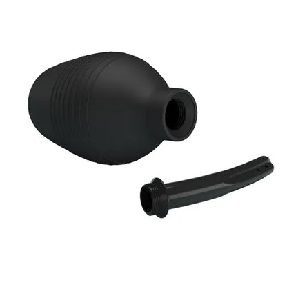 MR PLAY Anal Douche - Black Unisex Douche - 310 ml Capacity