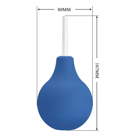 MR PLAY Anal Douche - Blue Unisex Douche - 224 ml Capacity