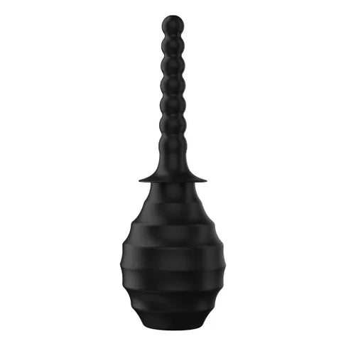 MR PLAY Anal Douche M7 - Black Unisex Douche - 330 ml Capacity
