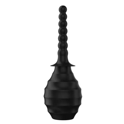 MR PLAY Anal Douche M7 - Black Unisex Douche - 330 ml Capacity