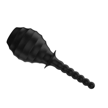 MR PLAY Anal Douche M7 - Black Unisex Douche - 330 ml Capacity