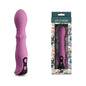 Lust-n-Dreams - Cadence - Blush - Purple 18.2 cm USB Rechargeable Thrusting & Sliding Vibrator-NSN-0245-54