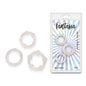 Fantasia - Intensity Rings - Pearl - Pearlescent Beaded Cock Rings - Set of 3 Sizes-NSN-0384-21