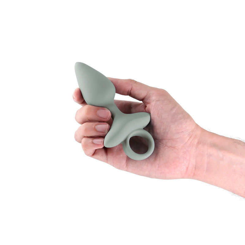 Renegade Orion - Sage - Green 13 cm USB Rechargeable Vibrating Butt Plug-NSN-1132-58