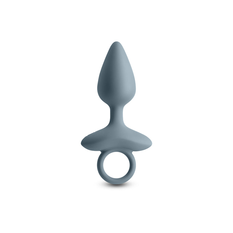 Renegade Orion - Grey - Grey 13 cm USB Rechargeable Vibrating Butt Plug-NSN-1132-59