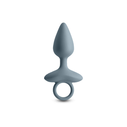Renegade Orion - Grey - Grey 13 cm USB Rechargeable Vibrating Butt Plug-NSN-1132-59
