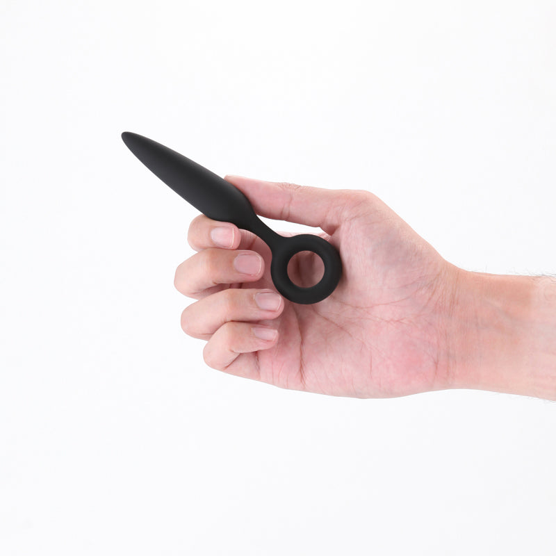 Renegade Slide - Black - Black 12.7 cm Anal Plug - NSN-1166-23