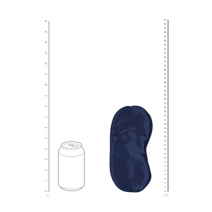 OUCH! Satin Mask - Navy - Navy Blue Eye Mask - OU1060NVY
