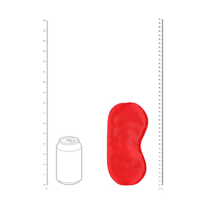 OUCH! Satin Mask - Red - Red Eye Mask - OU1060RED