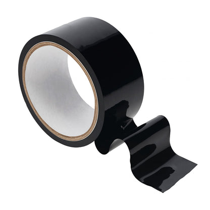 OUCH! PVC Non-Stick Tape - Black - Black Bondage Tape - 20 metre Length - OU1063BLK