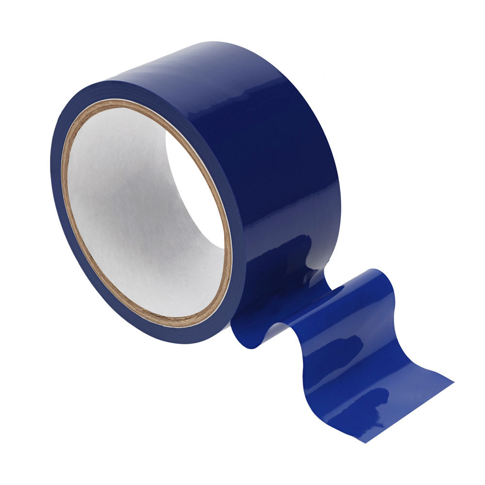 OUCH! PVC Non-Stick Tape - Navy - Navy Blue Bondage Tape - 20 metre Length - OU1063NVY