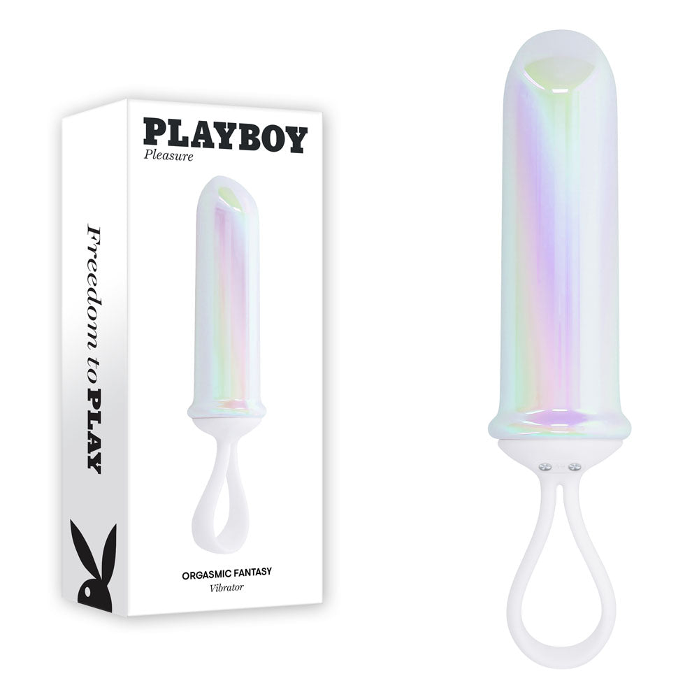 Playboy Pleasure ORGASMIC FANTASY - USB Rechargeable 13.5 cm Bullet-PB-RS-5742-2
