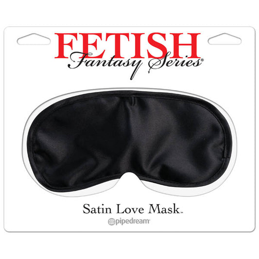 Fetish Fantasy Series Satin Love Mask - Black Eye Mask-PD3903-23
