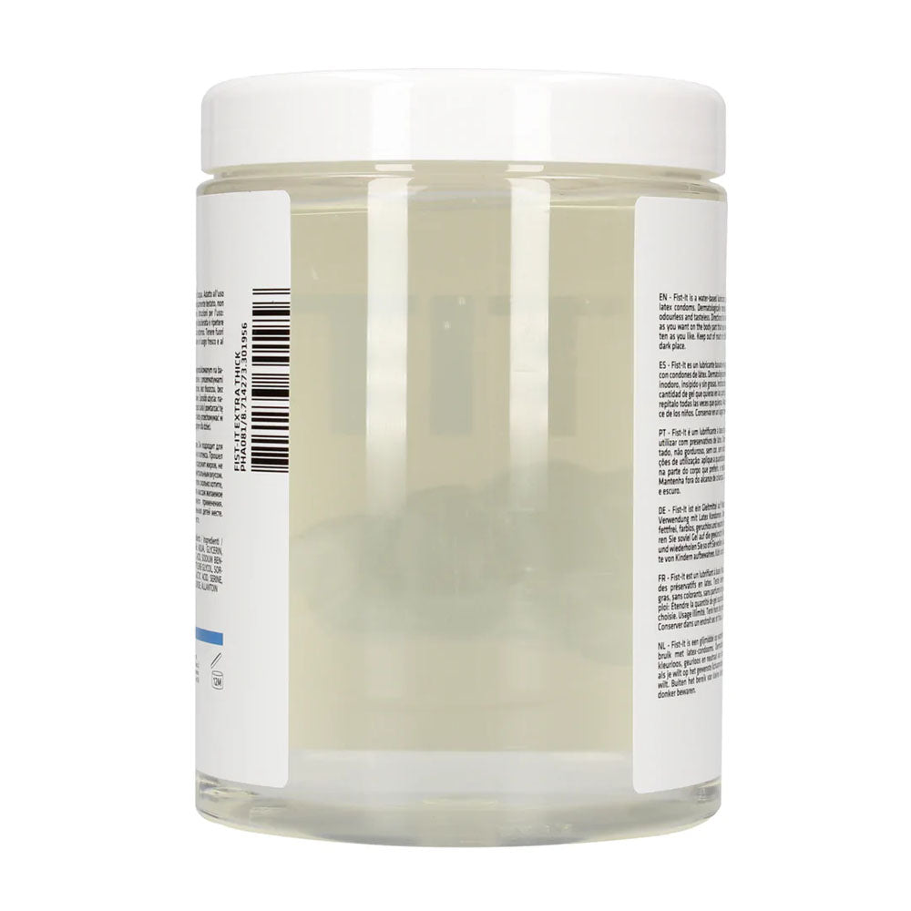 Pharmquests Fist-It Extra Thick - Thick Water Based Lubricant - 1000 ml Tub-PHA081