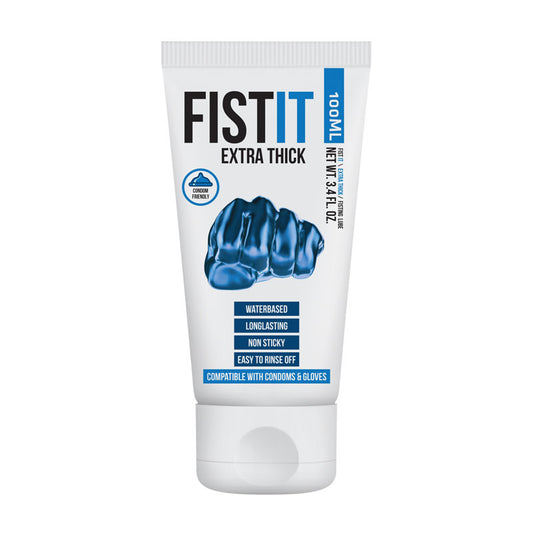 PHARMQUESTS Fist-It Extra Thick - 100ml - Thick Water Based Lubricant - 100 ml Tube-PHA306USA