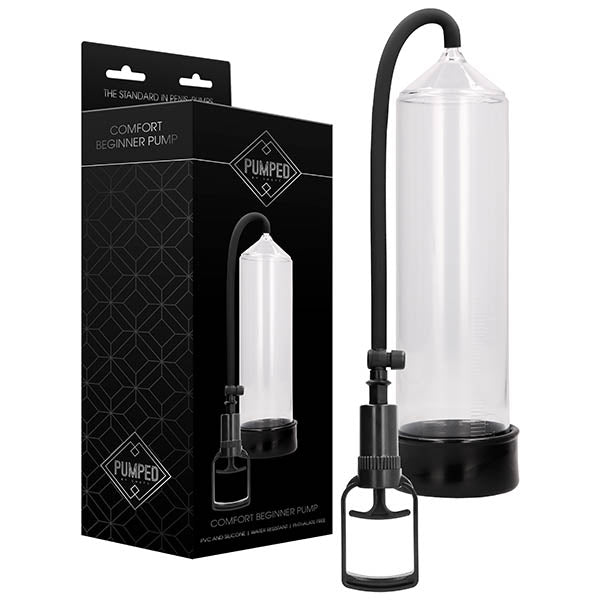 Pumped Comfort Beginner Pump - Clear Penis Pump-PMP002TRA