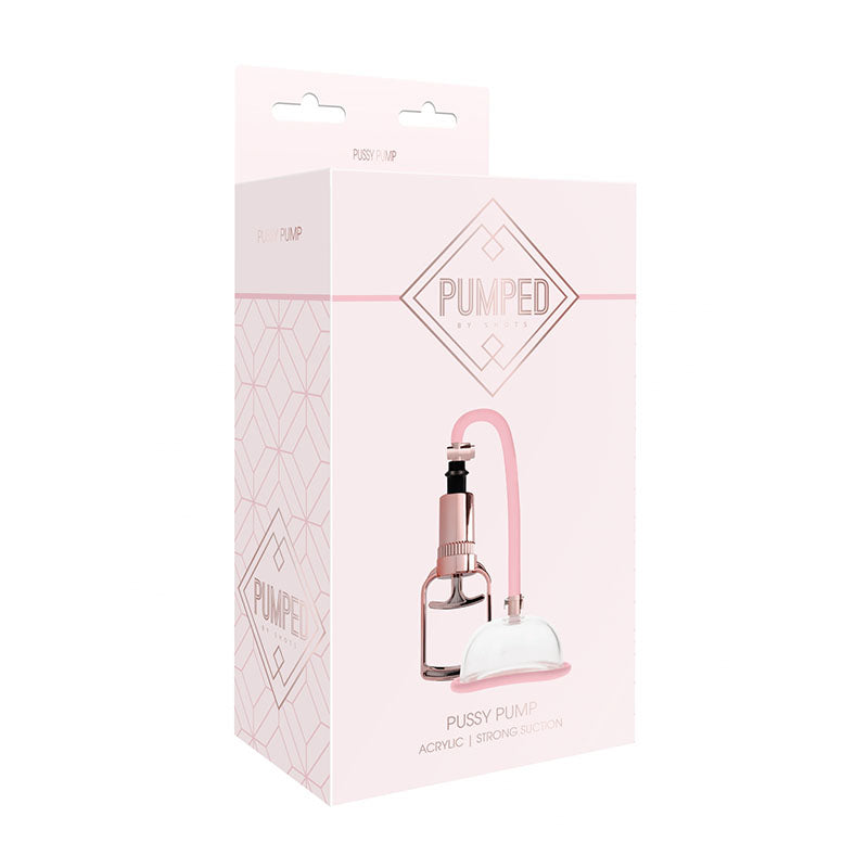 Pumped Pussy Pump - Rose Pink Vagina Pump-PMP026ROS