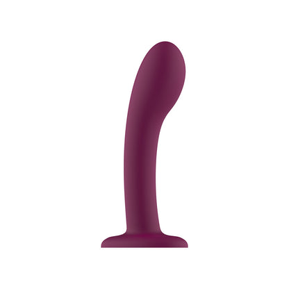 Passion Play Liquid Silicone Dildo - Purple - Purple 18 cm Dildo - PP0229
