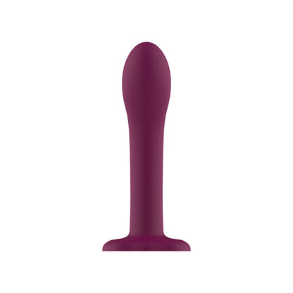 Passion Play Liquid Silicone Dildo - Purple - Purple 18 cm Dildo - PP0229