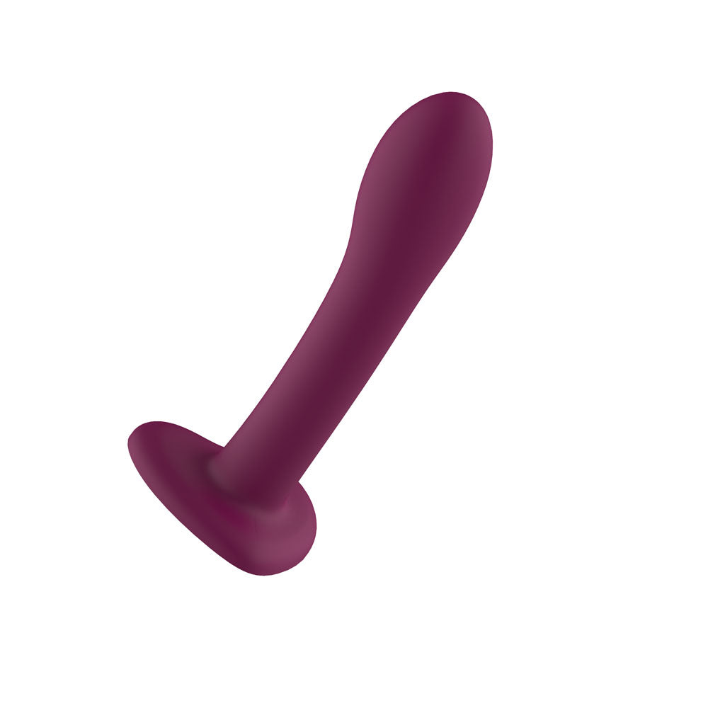 Passion Play Liquid Silicone Dildo - Purple - Purple 18 cm Dildo - PP0229