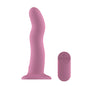 Passion Play Vibrating Dildo - Pink - Pink 18.2 cm USB Rechargeable Vibrating Dildo with Wireless Remote - PP0235