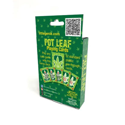 Pot Leaf Playing Cards - Waterproof Novelty Playing Cards