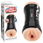 PDX Wet Pussies Super Flip-A-Pussy Over - Light - Flesh Dual Ended Stroker (Vagina & Ass)-RD446-21