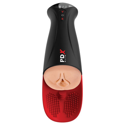 PDX Elite Fap-O-Matic Pro XL - Light - Flesh USB Rechargeable Auto Stroker-RD552-21