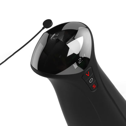 PDX Elite Fap-O-Matic Pro XL - White/Red - White USB Rechargeable Auto Stroker-RD554-20