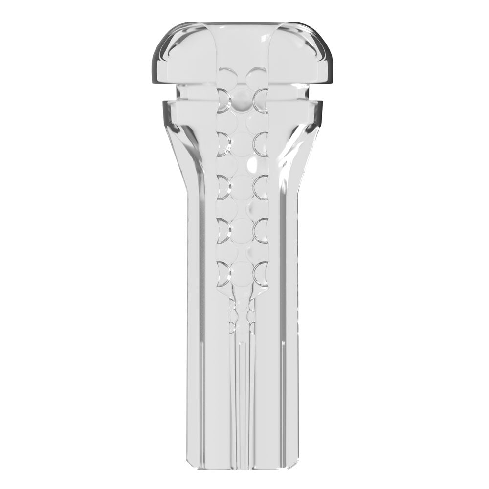 PDX Elite ViewTube XXL LED Stroker - Clear Stroker with LED Lights-RD558-20